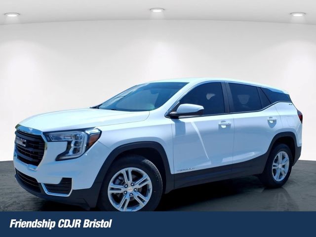 Summit White 2023 GMC Terrain SUV / Crossover All-Wheel Drive 9-Speed Automatic
