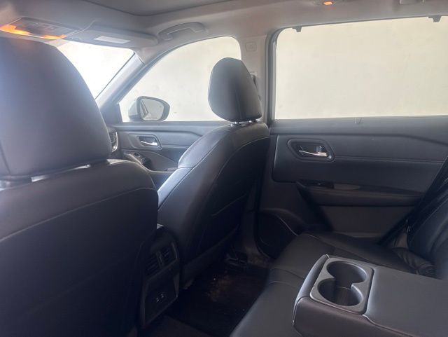 2024 Nissan Rogue SV White at Central Houston Nissan