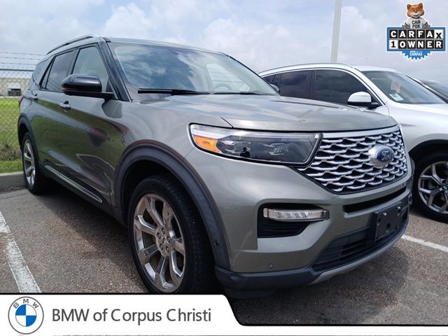 Silver Spruce Metallic 2020 Ford Explorer SUV / Crossover All-Wheel Drive Automatic
