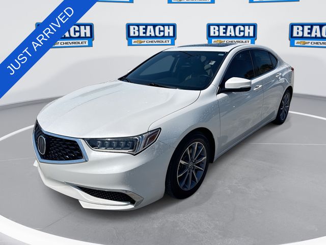 Platinum White Pearl 2019 Acura TLX FWD Sedan Front-Wheel Drive 8-Speed Dual Clutch