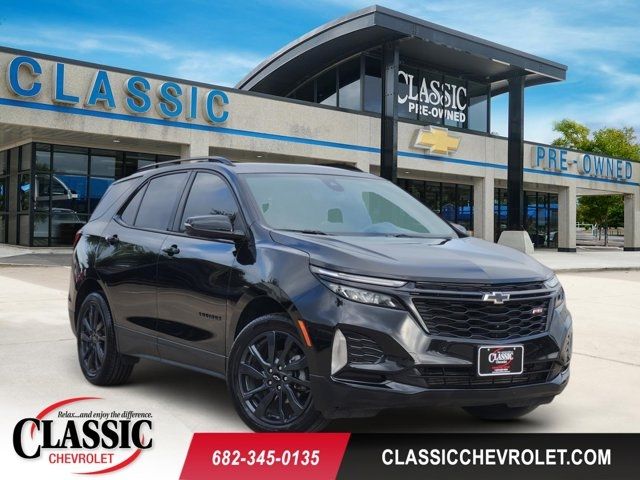 Mosaic Black Metallic 2024 Chevrolet Equinox RS with 1RS FWD SUV / Crossover Front-Wheel Drive 6-Speed Automatic Overdrive
