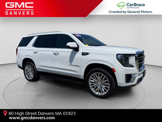 Summit White 2023 GMC Yukon SUV / Crossover Four-Wheel Drive 