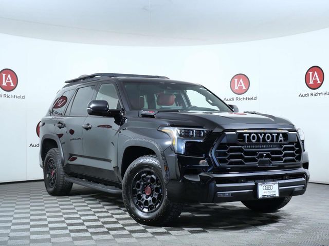 Midnight Black Metallic 2025 Toyota Sequoia SUV / Crossover Four-Wheel Drive Automatic