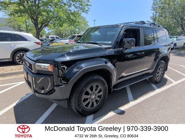 Black 2025 Toyota Land Cruiser 4WD SUV / Crossover Four-Wheel Drive 8-Speed Automatic