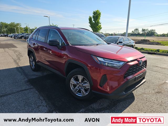 Red (Ruby Flare Pearl) 2024 Toyota RAV4 Hybrid SUV / Crossover All-Wheel Drive Continuously Variable Transmission