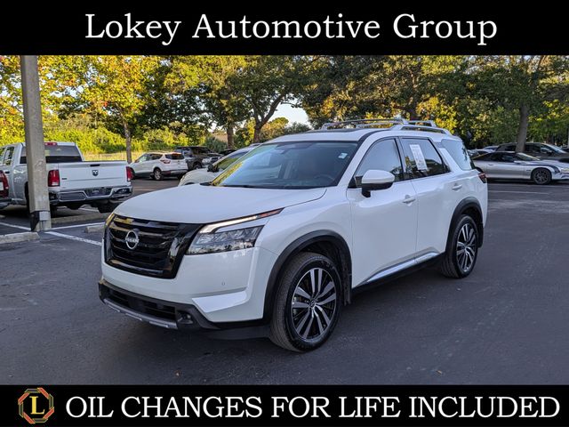 Everest White Pearl Tricoat 2025 Nissan Pathfinder SUV / Crossover Front-Wheel Drive 9-Speed Automatic