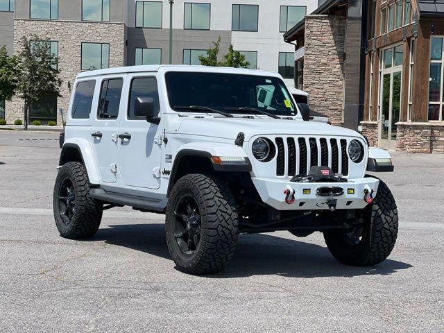 Bright White Clearcoat 2021 Jeep Wrangler SUV / Crossover Four-Wheel Drive 8-Speed Automatic