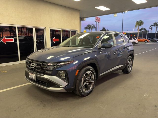 Atlantis Blue 2025 Hyundai Tucson SEL FWD SUV / Crossover Front-Wheel Drive 8-Speed Automatic
