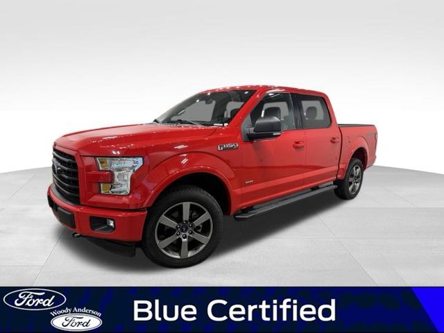 Race Red 2017 Ford F-150 Pickup Truck Four-Wheel Drive 6-Speed Automatic