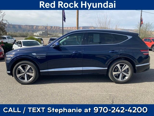 Adriatic Blue 2023 Genesis GV80 2.5T AWD SUV / Crossover All-Wheel Drive 8-Speed Automatic