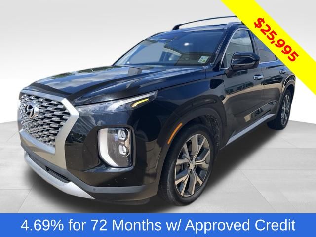Black 2021 Hyundai Palisade SEL FWD SUV / Crossover Front-Wheel Drive 8-Speed Automatic