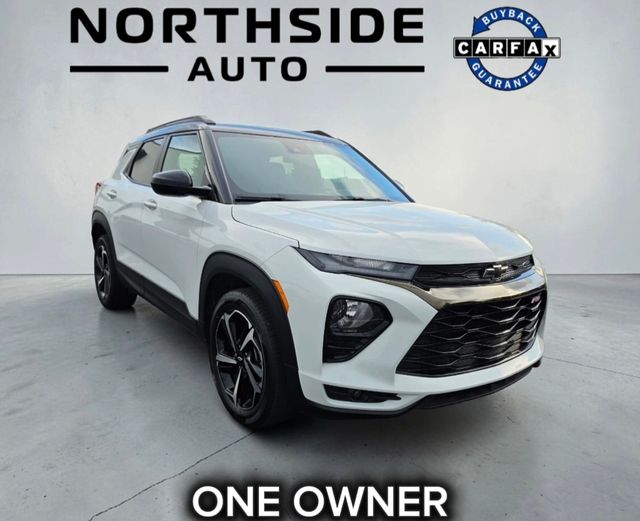Summit White 2022 Chevrolet Trailblazer RS FWD SUV / Crossover Front-Wheel Drive Continuously Variable Transmission
