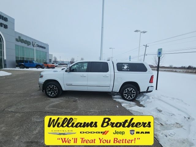 2025 Ram 1500 Laramie - Bright White Clearcoat exterior view 1