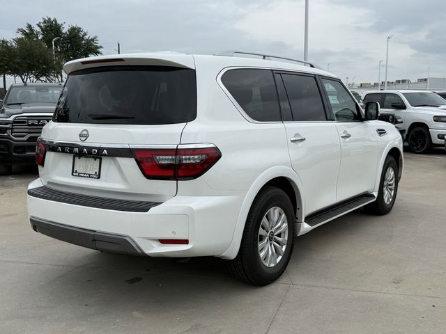 2024 Nissan Armada SV White at Wharton Ford