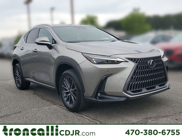Silver 2024 Lexus NX SUV / Crossover Front-Wheel Drive 8-Speed Automatic