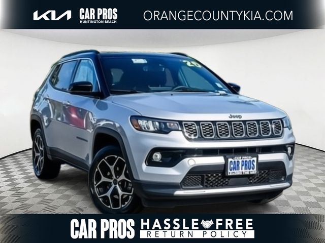 Silver Zynith Metallic Clearcoat 2025 Jeep Compass Limited 4WD SUV / Crossover Four-Wheel Drive 8-Speed Automatic
