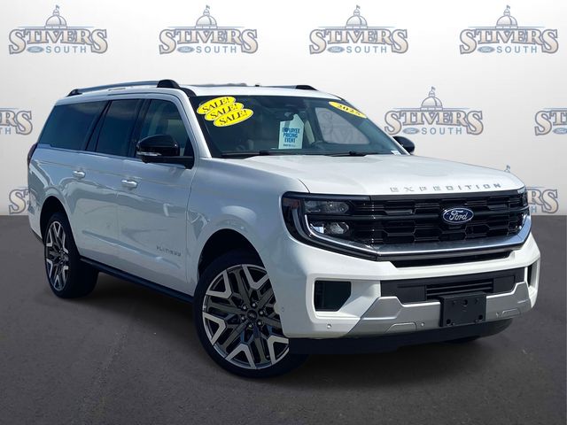 White Metallic 2025 Ford Expedition SUV / Crossover Four-Wheel Drive Automatic