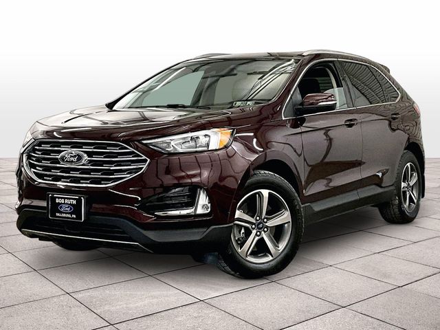 2020 Ford Edge SEL Red at Bob Ruth Ford