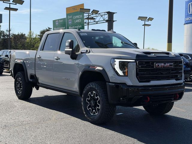 Coastal Dune 2026 GMC Sierra 2500HD AT4X Crew Cab 4WD Pickup Truck Four-Wheel Drive Automatic
