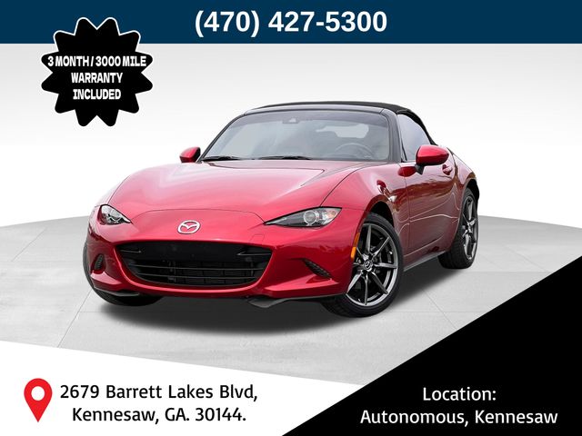 Soul Red Crystal Metallic 2019 Mazda MX-5 Miata Convertible Rear-Wheel Drive 6-Speed Automatic