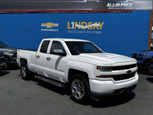 Summit White 2016 Chevrolet Silverado 1500 Pickup Truck Four-Wheel Drive 6-Speed Automatic Overdrive