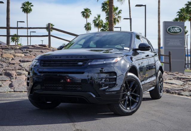 Black 2026 Land Rover Range Rover Evoque P250 Dynamic SE AWD SUV / Crossover All-Wheel Drive 9-Speed Automatic