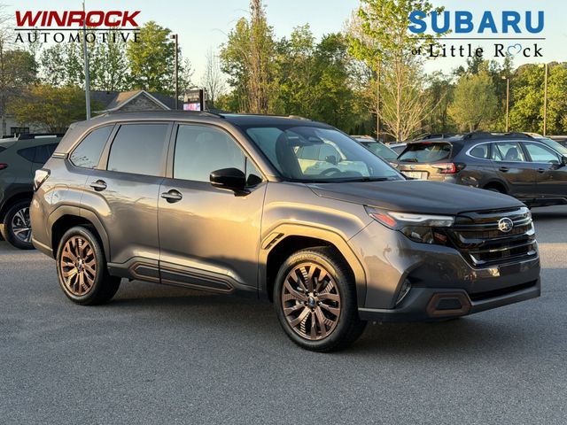 Gray Metallic 2026 Subaru Forester Sport Crossover AWD SUV / Crossover All-Wheel Drive Continuously Variable Transmission