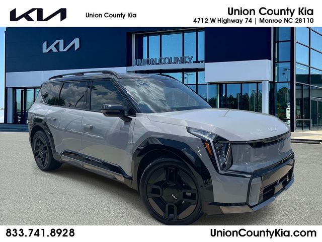 Wolf Gray/Ebony Black Roof 2026 Kia EV9 SUV / Crossover All-Wheel Drive 1-Speed Automatic