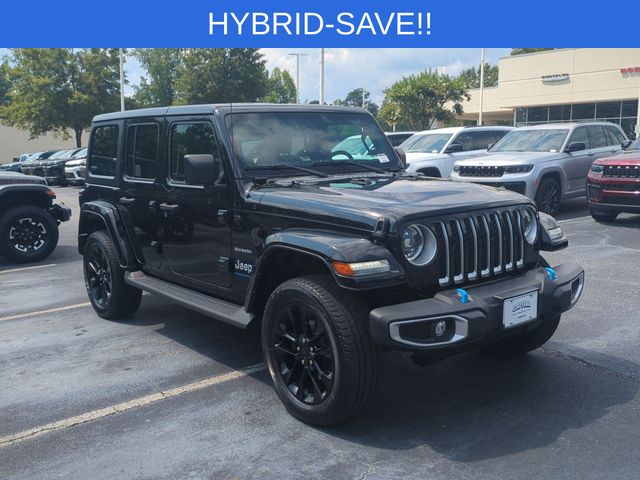 Used 2023 Black Jeep Sahara 4xe image 7