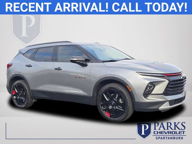 Sterling Metallic 2023 Chevrolet Blazer 3LT FWD SUV / Crossover Front-Wheel Drive 9-Speed Automatic Overdrive