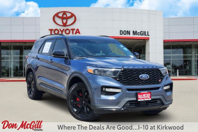 2021 Ford Explorer ST Blue at Parkway Family Mazda