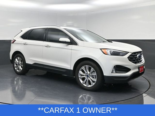 2022 Ford Edge Titanium White at Legacy Ford