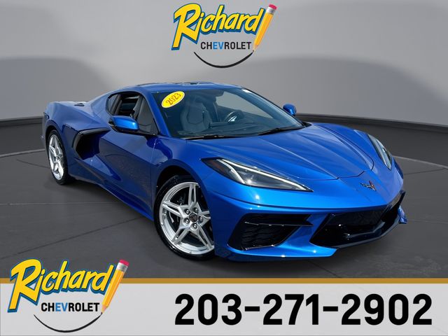 Blue Metallic 2023 Chevrolet Corvette Coupe Rear-Wheel Drive 8-Speed Dual Clutch
