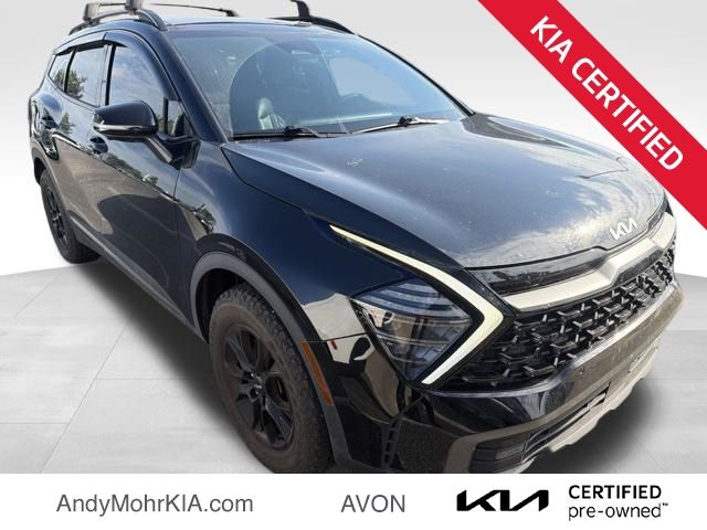 Ebony Black 2023 Kia Sportage SUV / Crossover All-Wheel Drive 8-Speed Automatic