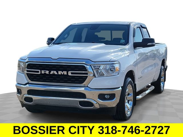 Bright White Clearcoat 2022 RAM 1500 Pickup Truck 4X2 8-Speed Automatic