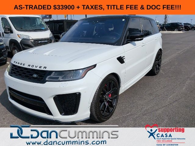 White 2018 Land Rover Range Rover Sport SUV / Crossover All-Wheel Drive 8-Speed Automatic