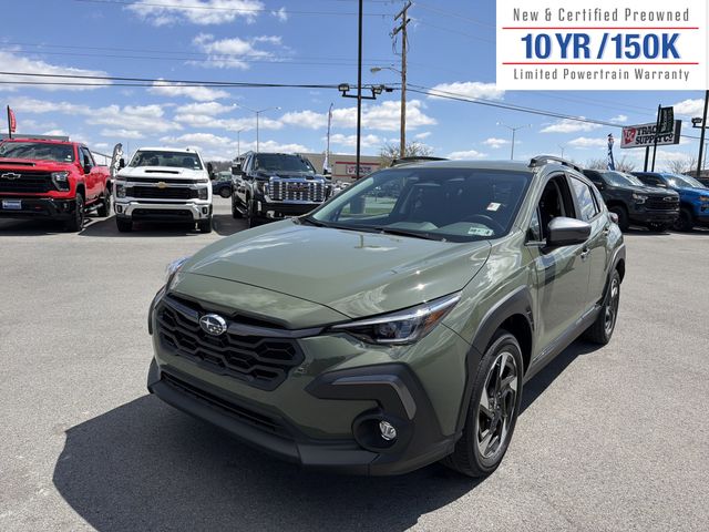 Alpine Green 2025 Subaru Crosstrek Limited AWD SUV / Crossover All-Wheel Drive Continuously Variable Transmission