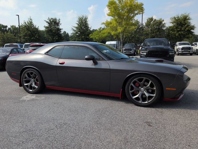 Gray (Granite Crystal Metallic Clearcoat) 2015 Dodge Challenger Coupe Rear-Wheel Drive 6-Speed Manual