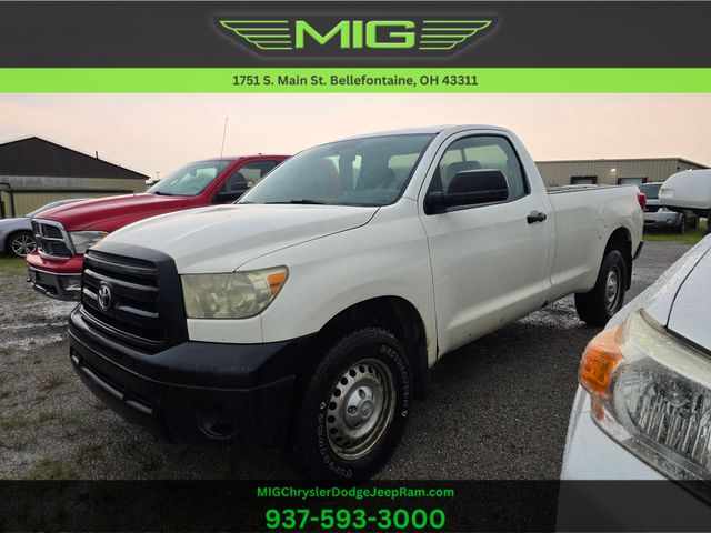 Super White 2010 Toyota Tundra Pickup Truck Four-Wheel Drive 6-Speed Automatic