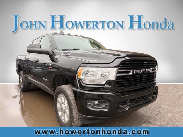 Diamond Black Crystal Pearlcoat 2021 RAM 2500 Big Horn Crew Cab 4WD Pickup Truck Four-Wheel Drive 6-Speed Automatic
