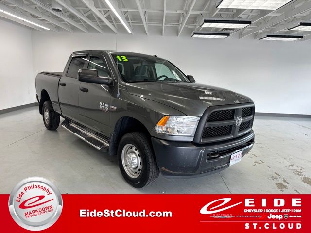 Mineral Gray Metallic Clearcoat 2013 RAM 2500 Pickup Truck Four-Wheel Drive 6-Speed Automatic