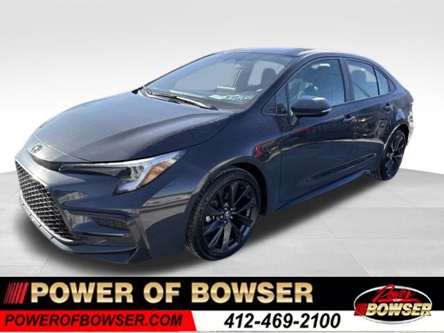 Underground 2025 Toyota Corolla SE FWD Sedan Front-Wheel Drive Continuously Variable Transmission