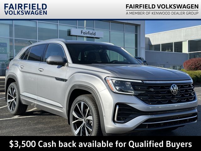 Silver Metallic 2026 Volkswagen Atlas Cross Sport SUV / Crossover All-Wheel Drive 8-Speed Automatic