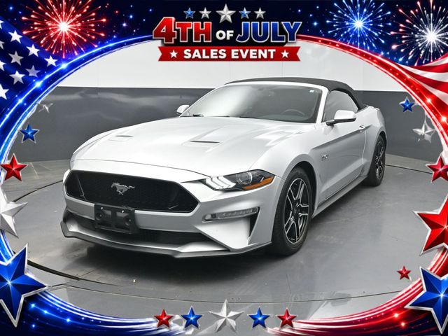 Ingot Silver 2019 Ford Mustang Convertible Rear-Wheel Drive Automatic