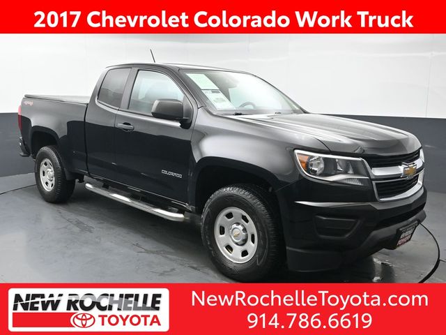 Black 2017 Chevrolet Colorado Pickup Truck Four-Wheel Drive 8-Speed Automatic