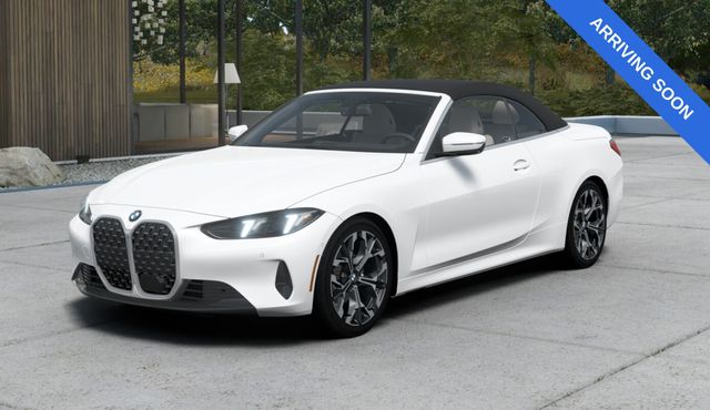 Mineral White Metallic 2027 BMW 4 Series Convertible All-Wheel Drive 8-Speed Automatic