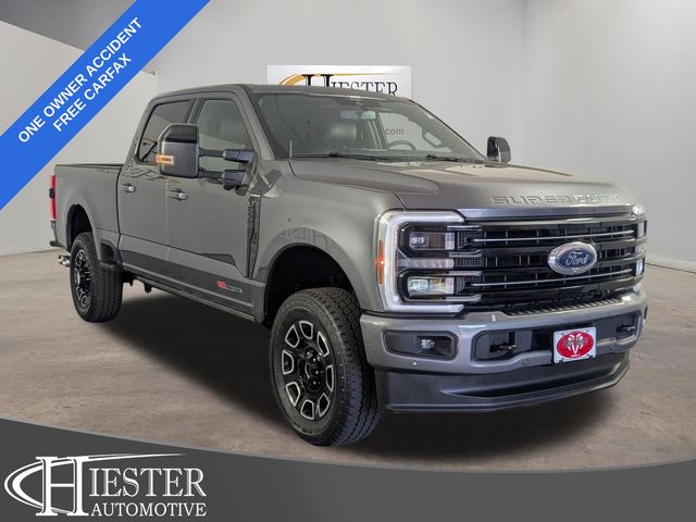 Gray Metallic 2025 Ford F-250 Super Duty Pickup Truck Four-Wheel Drive Automatic
