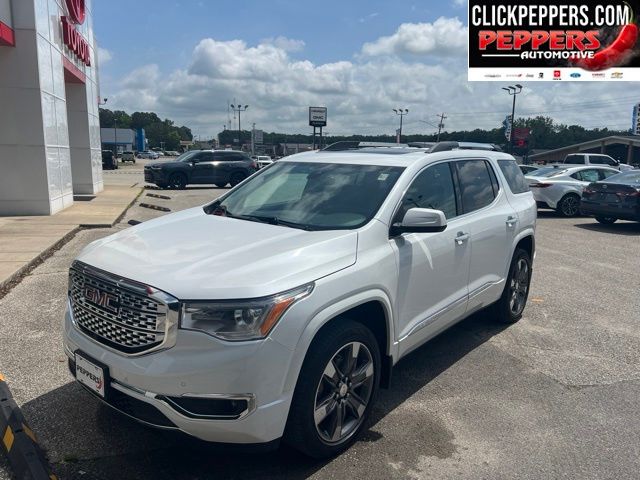 White Frost Tricoat 2019 GMC Acadia Denali AWD SUV / Crossover Four-Wheel Drive 6-Speed Automatic