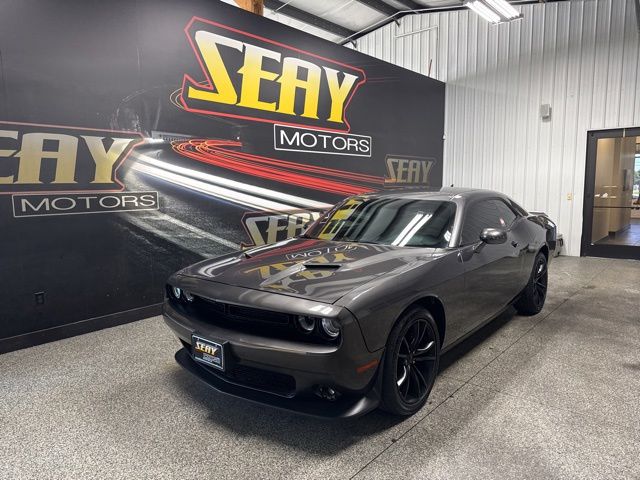 Gray (Granite Crystal Metallic Clearcoat) 2016 Dodge Challenger SXT RWD Coupe Rear-Wheel Drive 8-Speed Automatic