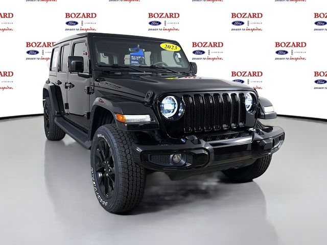 Black Clearcoat 2023 Jeep Wrangler SUV / Crossover Four-Wheel Drive 8-Speed Automatic